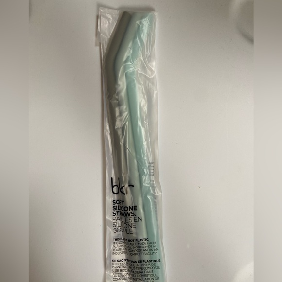 NWT big bkr straws- ethereal garden - Picture 3 of 4